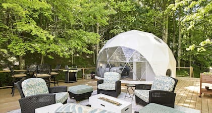 Spectacular Dome Surrounded by Beautiful Nature in North Carolina