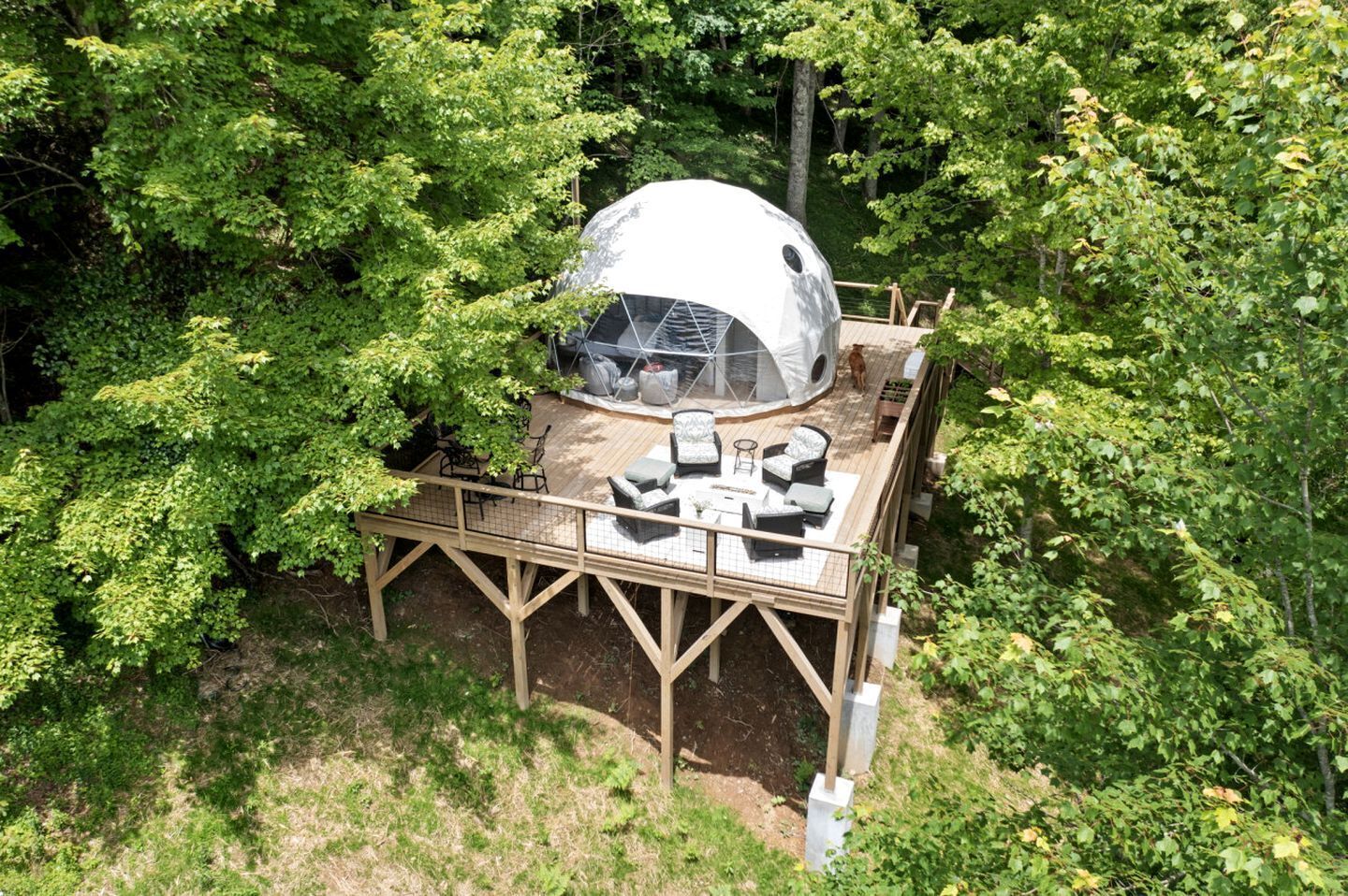 Baignoire à remous extérieure