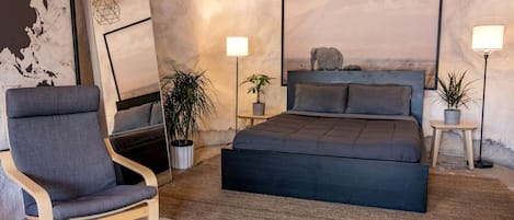 1 habitación, wifi y ropa de cama