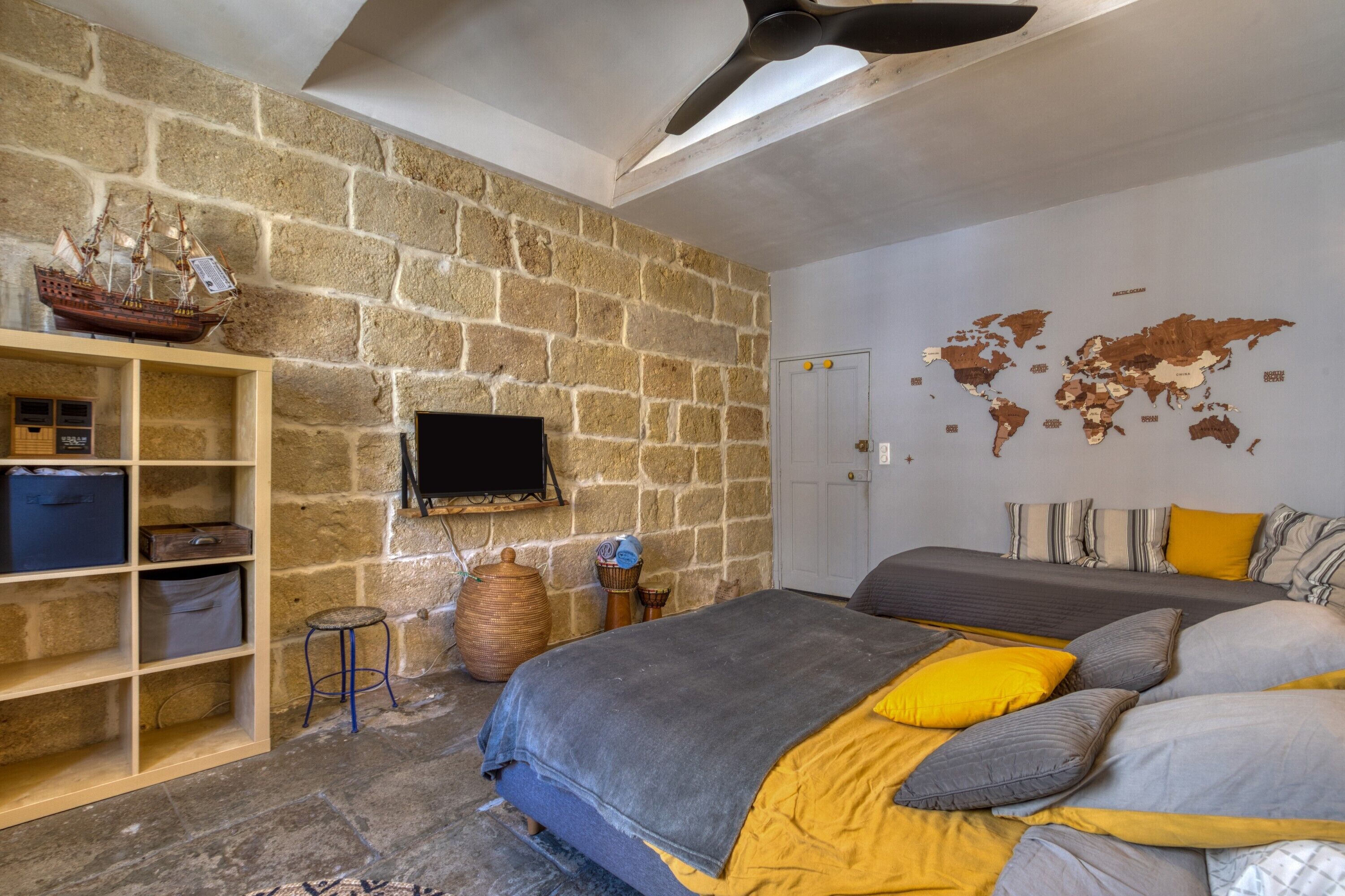 1 chambre, Wi-Fi, draps fournis