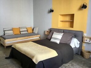 1 dormitorio, wifi, ropa de cama
