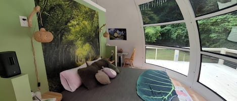 1 habitación, wifi y ropa de cama