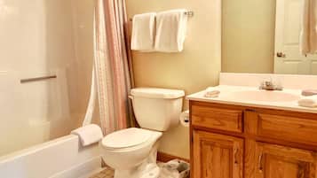 Hair dryer, towels