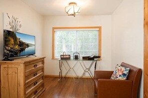 Interior - Charming Vintage Mountain Cabin with Scenic Lake Views near Big Bear Lake, California (Big Bear Lake)