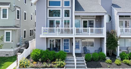 Steps to Beach & Boardwalk | 5BR/3BA w/ Pool, Decks & 3 Parking Spots