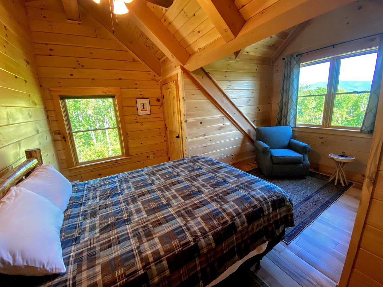 4 habitaciones y ropa de cama 