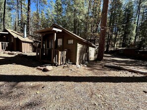 Exterior - Pet Friendly Studio Cabin with Fireplace near Tonto National Forest, Central Arizona (Payson)