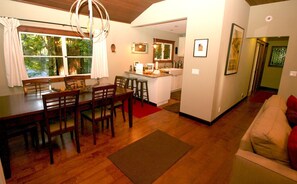 Dining - Pet-Friendly Cabin Rental with Studio for Glamping in Northern California (Guerneville)