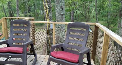 Rustic Luxury: Riverfront Yurt Glamping in Claxton, Georgia