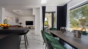 Dining - Villa Karla with pool&sea view by Villas Guide (Banjol)