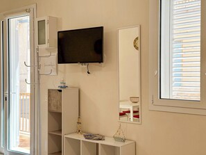 Ferienhaus, Balkon | Wohnbereich