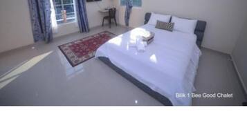 Free WiFi, bed sheets