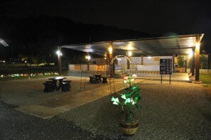 Façade de l’hébergement