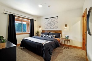 4 bedrooms, iron/ironing board, travel crib, WiFi