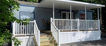 Pet-Friendly Glamping Stay with Beach Views in Naples, Maine