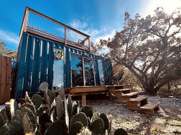 Exterior - Cool Container by Canyon Lake Perfect For Relaxation Near Guadalupe River and Austin, Texas (Canyon Lake)
