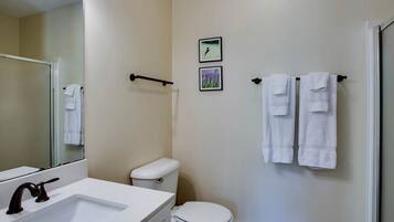 Towels, toilet paper