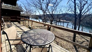 Unclassified image, 2 of 13, button - Lakeside Glamping in an A-Frame Cabin on Table Rock Lake, Missouri (Branson)