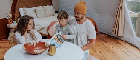1 chambre, Wi-Fi, literie fournie