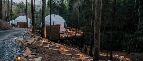 Terrain de l’hébergement