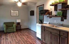 Coffee/tea maker, fridge, microwave, oven - Charming Vacation Rental by Table Rock Lake in Branson, Missouri (Branson)