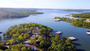 Aerial view - Family-Friendly Vacation Rental on a Great Resort in Branson, Missouri (Branson)