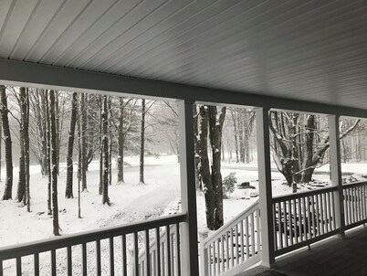 Cozy 2B/2B cabin in idyllic private setting in Brackney, PA + 1B/1B DS Apt. Ex.