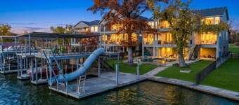 Cypress Hideaway – Lakefront Luxury with Pool, Spa & Waterslide