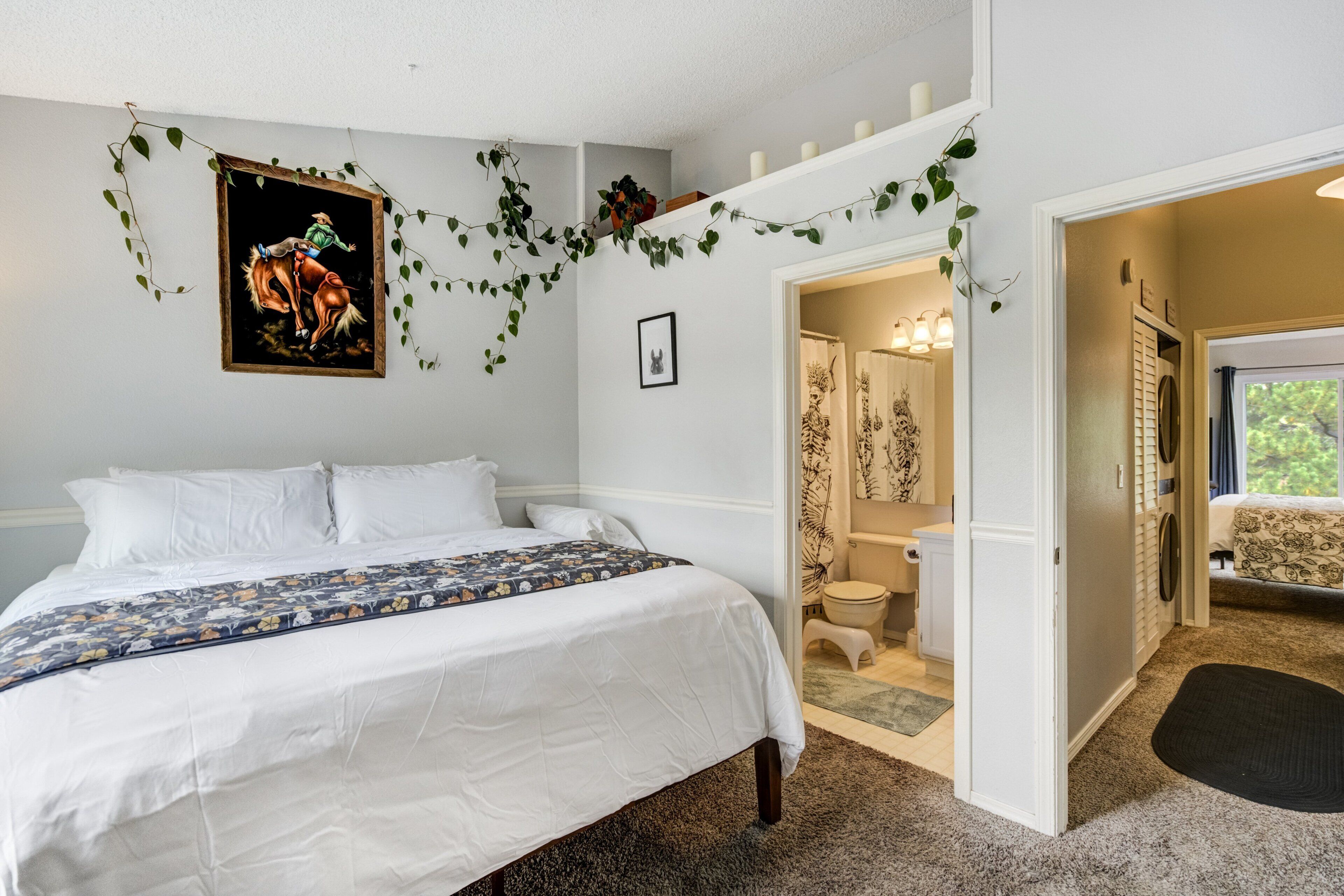 2 habitaciones, wifi gratis y ropa de cama 