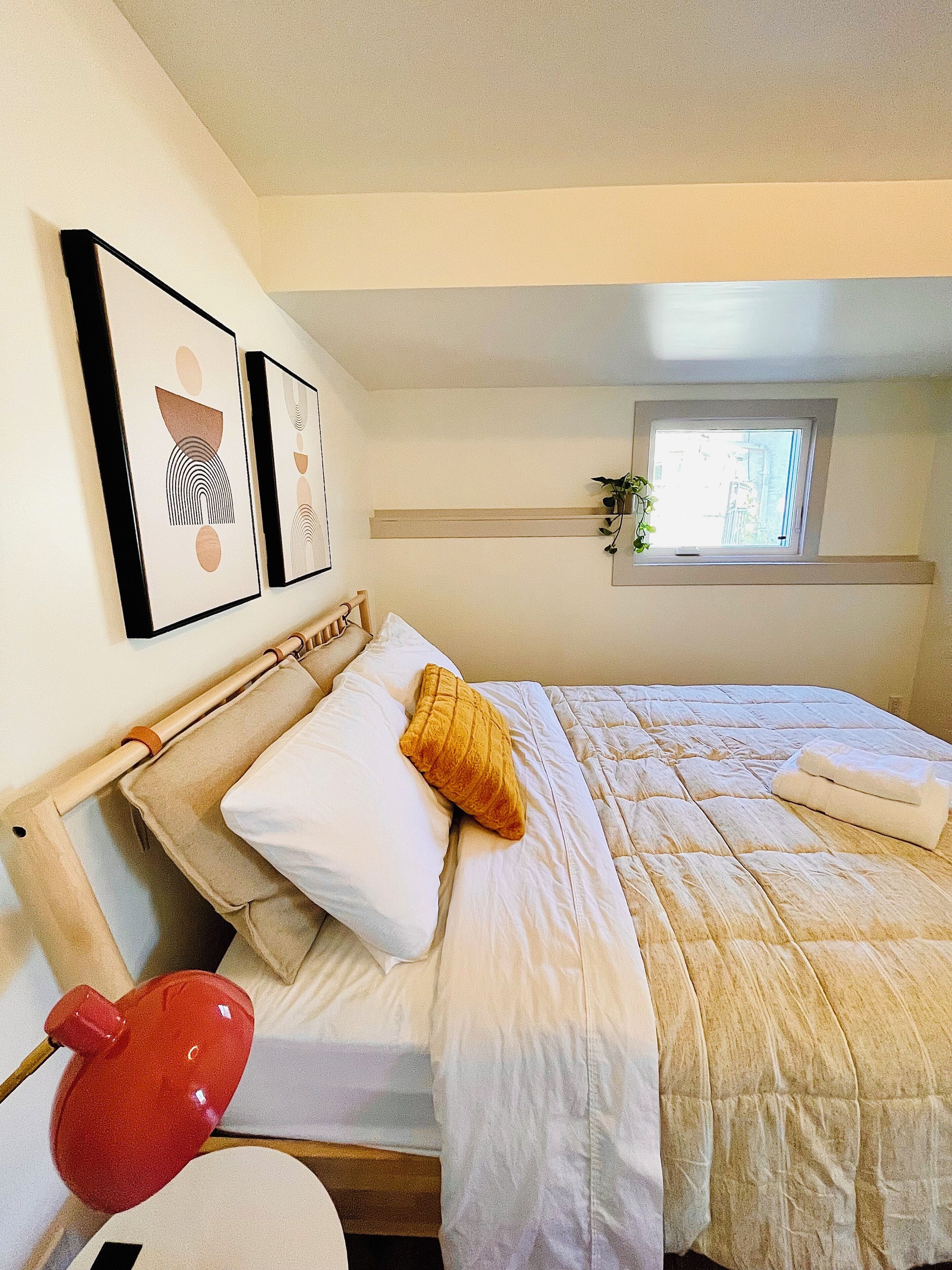 2 chambres, Wi-Fi gratuit, draps fournis