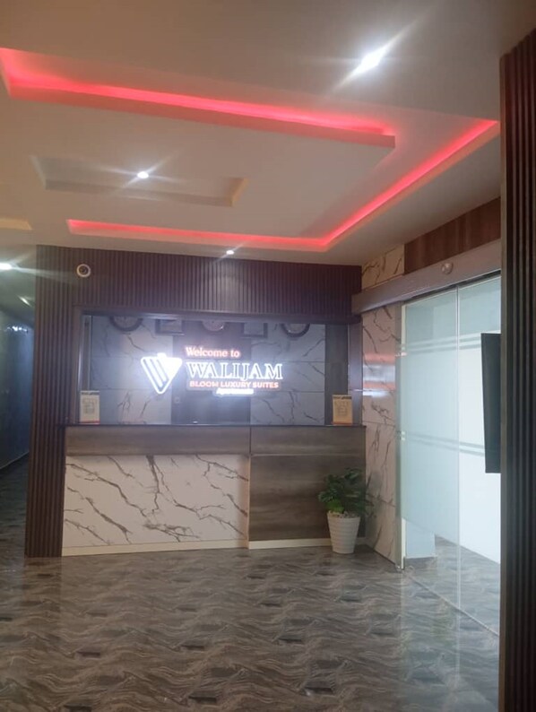 Reception - Walijam Bloom Luxury Suites (Kaduna)