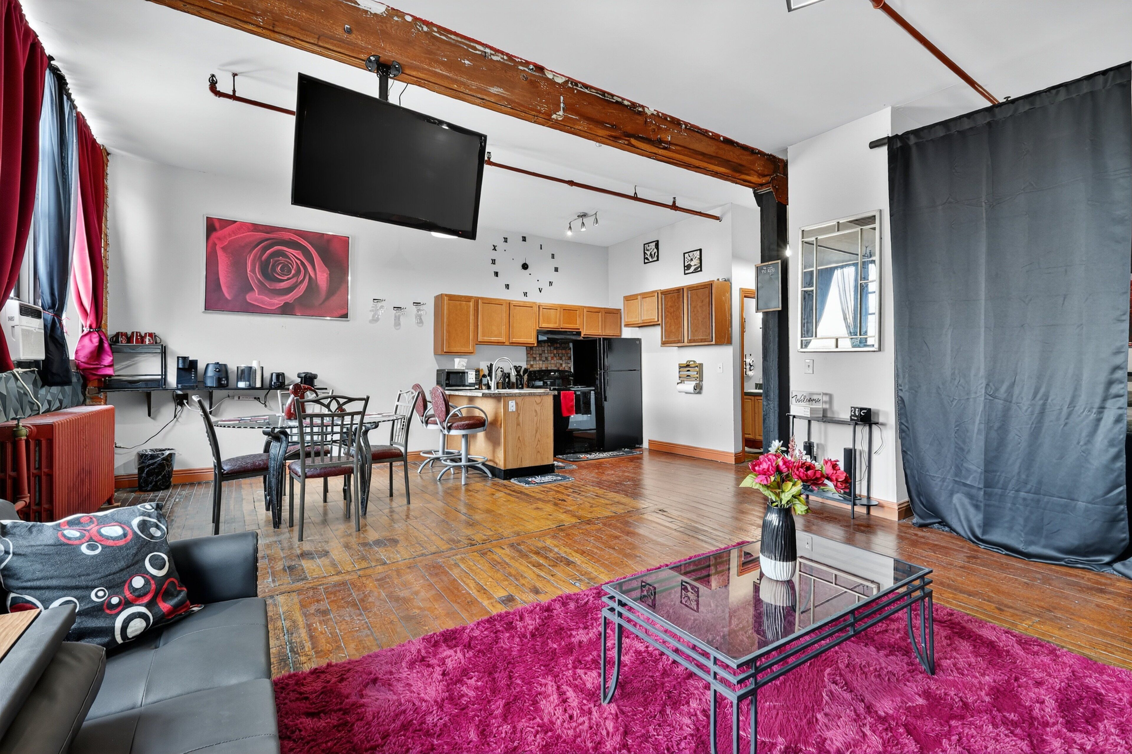 Appartement, 1 chambre | Coin séjour