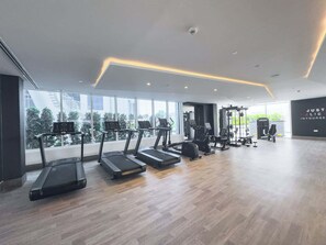Fitness facility - Free housekeeping visits during your stay - StayShort - 1BR in Al Barsha sleeps 2 with Private Balcony! (Al Barsha South)