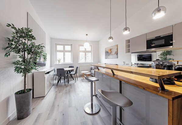 Leilighet – comfort | Oppholdsrom | Smart-TV