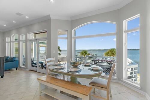 Sound-Front Luxury with Private Beach, Pier, and Stunning Views!