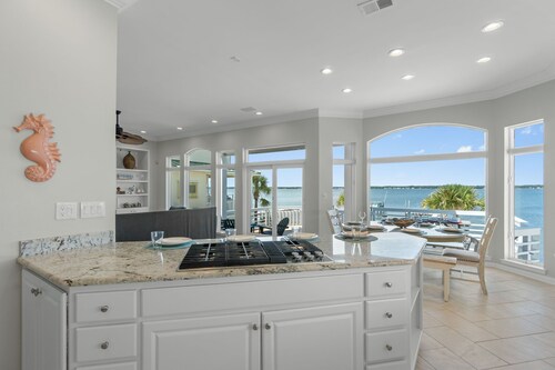 Isla Mia - Sound-Front Luxury with Private Beach, Pier, and Stunning Views!