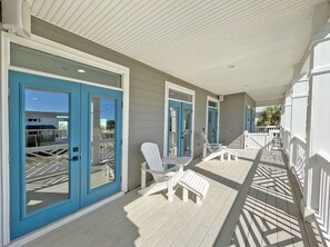 Terrace/patio - Sizzling Summer Savings! Coastal Gulf View Home w/ Private Pool/Pet Friendly! (Pensacola Beach)