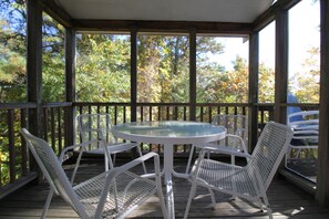 Outdoor dining - Tranquil Wellfleet Retreat with Deck & Screened Porch (2419) (Wellfleet)