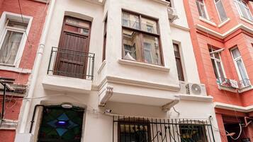 Voorkant van accommodatie