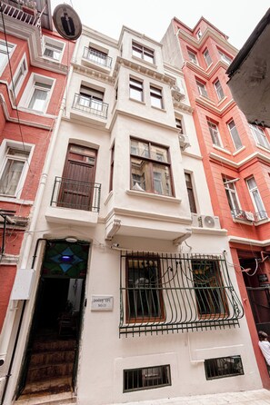 Fassade der Unterkunft