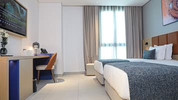 Deluxe-Zweibettzimmer, Stadtblick