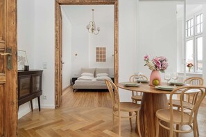 Dining - Elegant Apartment | Two Bedrooms | Workspace. (Wrocław)