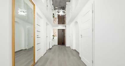 Wojtyły 253 Rzeszów | Large Apartment with Garden, 4 Parking Spaces, 3 Desks and Bathtub