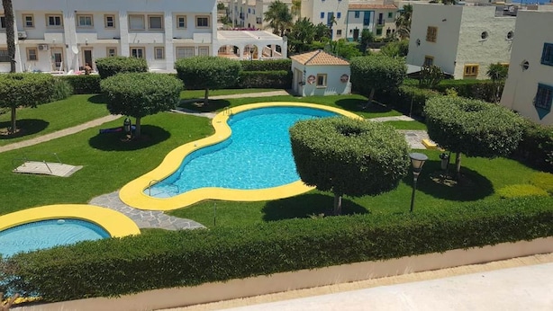 House | Pool | Outdoor pool - Cozy Townhouse in Vera, Just Steps From the Beach (Vera)