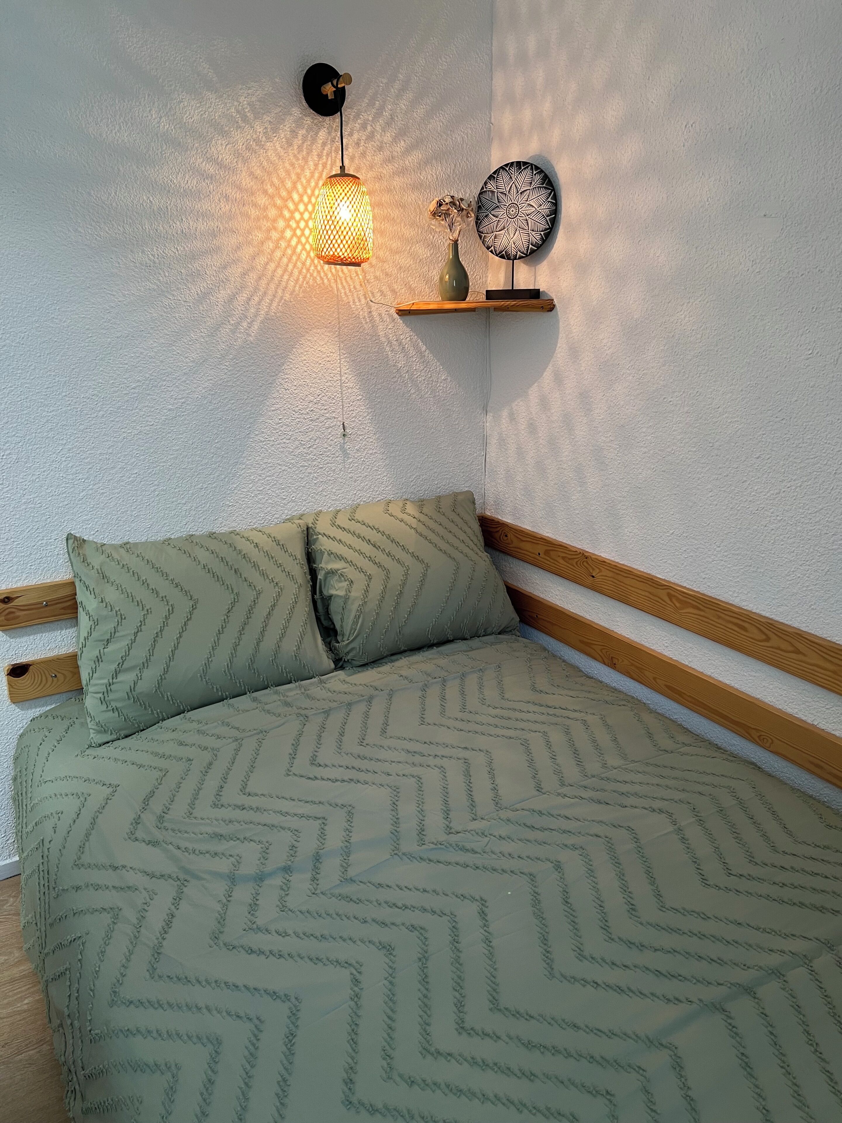 1 bedroom, iron/ironing board, travel crib, free WiFi