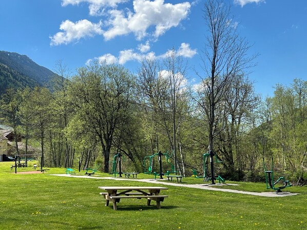 Enceinte de l’hébergement
