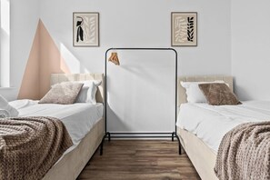 3 dormitorios, escritorio, wifi y ropa de cama