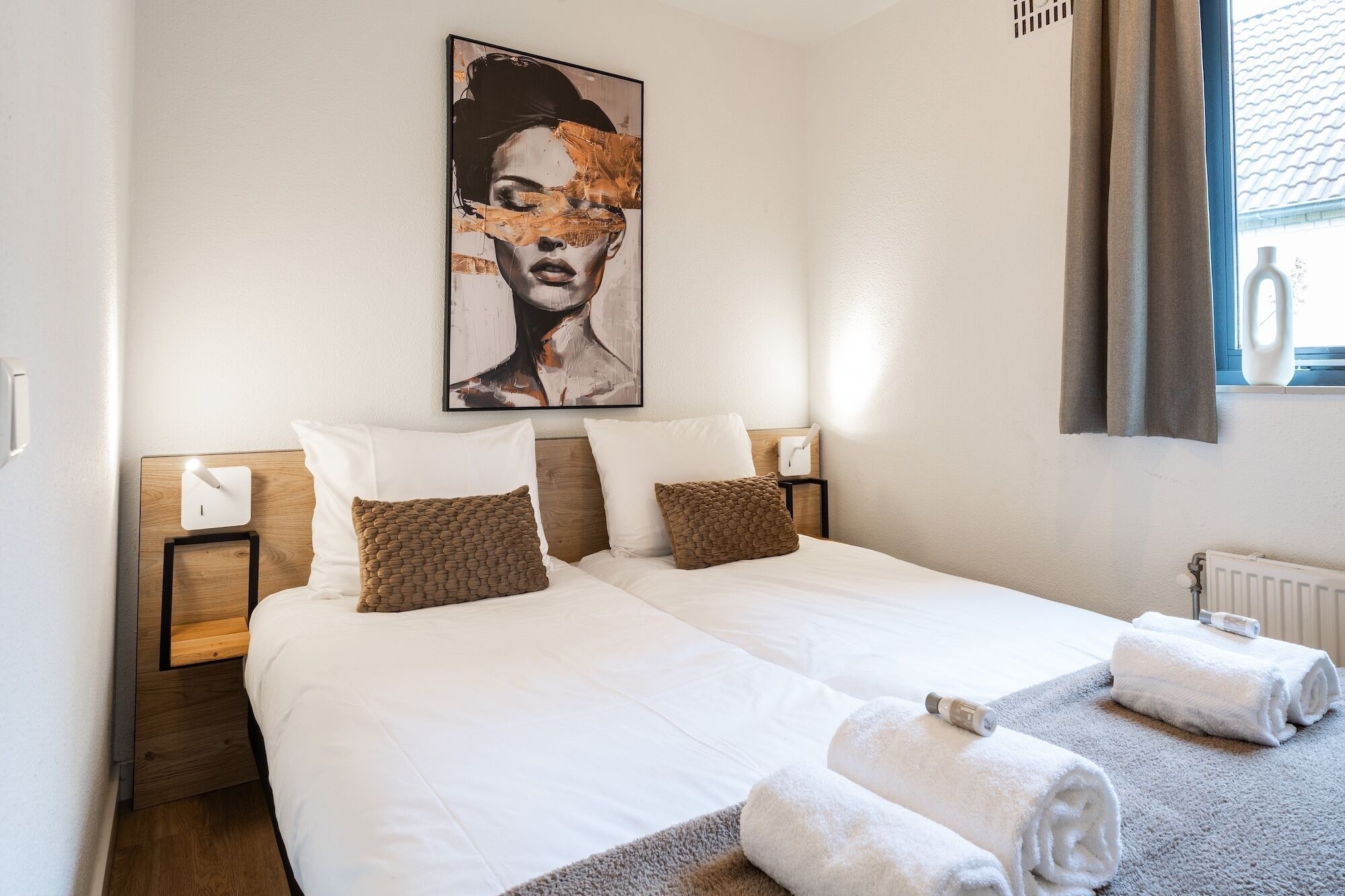 3 makuuhuonetta, vauvan matkasänky, ilmainen Wi-Fi, vuodevaatteet