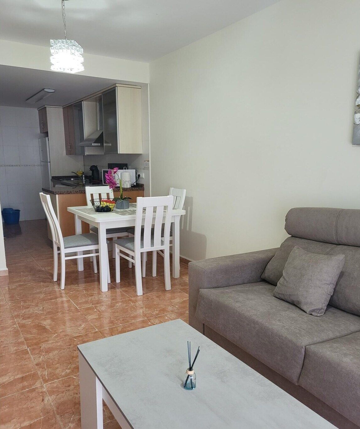 TV connectée, cheminée