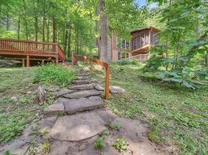 Property grounds - River's Edge Retreat | Hot Tub, Fire Pit, Pet-Friendly! (Sevierville)
